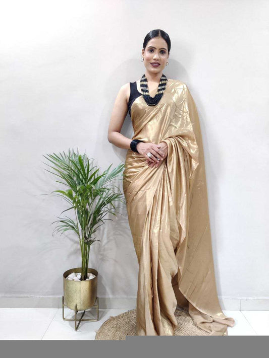 Shimmer silk RIN214 009 Sarees Wholesale Ready To Wear Sarees Silk Sarees