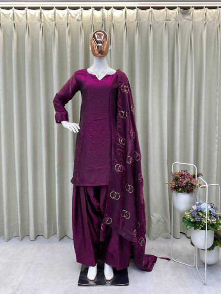 Silk RIN110 341 Suits & Dresses Wholesale Ladies Suits Printed Suits Patiala Suits