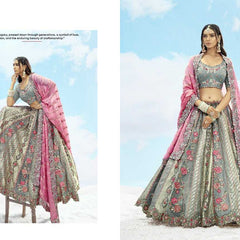 Silk RIN197 2815 Lehengas Wholesale Designer Lehenga Bridal Lehenga Wedding Lehenga