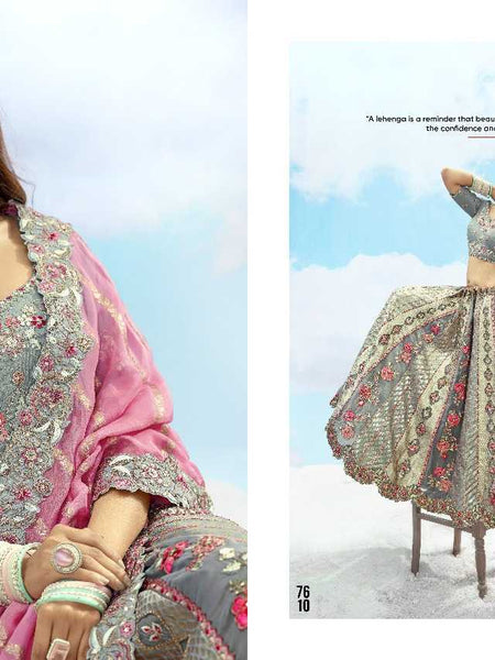 Silk RIN197 2815 Lehengas Wholesale Designer Lehenga Bridal Lehenga Wedding Lehenga