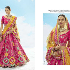 Silk RIN197 2815 Lehengas Wholesale Designer Lehenga Bridal Lehenga Wedding Lehenga