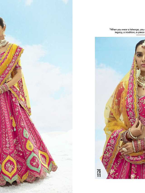 Silk RIN197 2815 Lehengas Wholesale Designer Lehenga Bridal Lehenga Wedding Lehenga