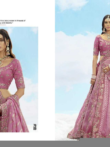 Silk RIN197 2815 Lehengas Wholesale Designer Lehenga Fancy Lehenga Bridal Lehenga
