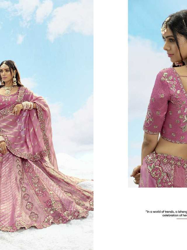Silk RIN197 2815 Lehengas Wholesale Designer Lehenga Fancy Lehenga Bridal Lehenga