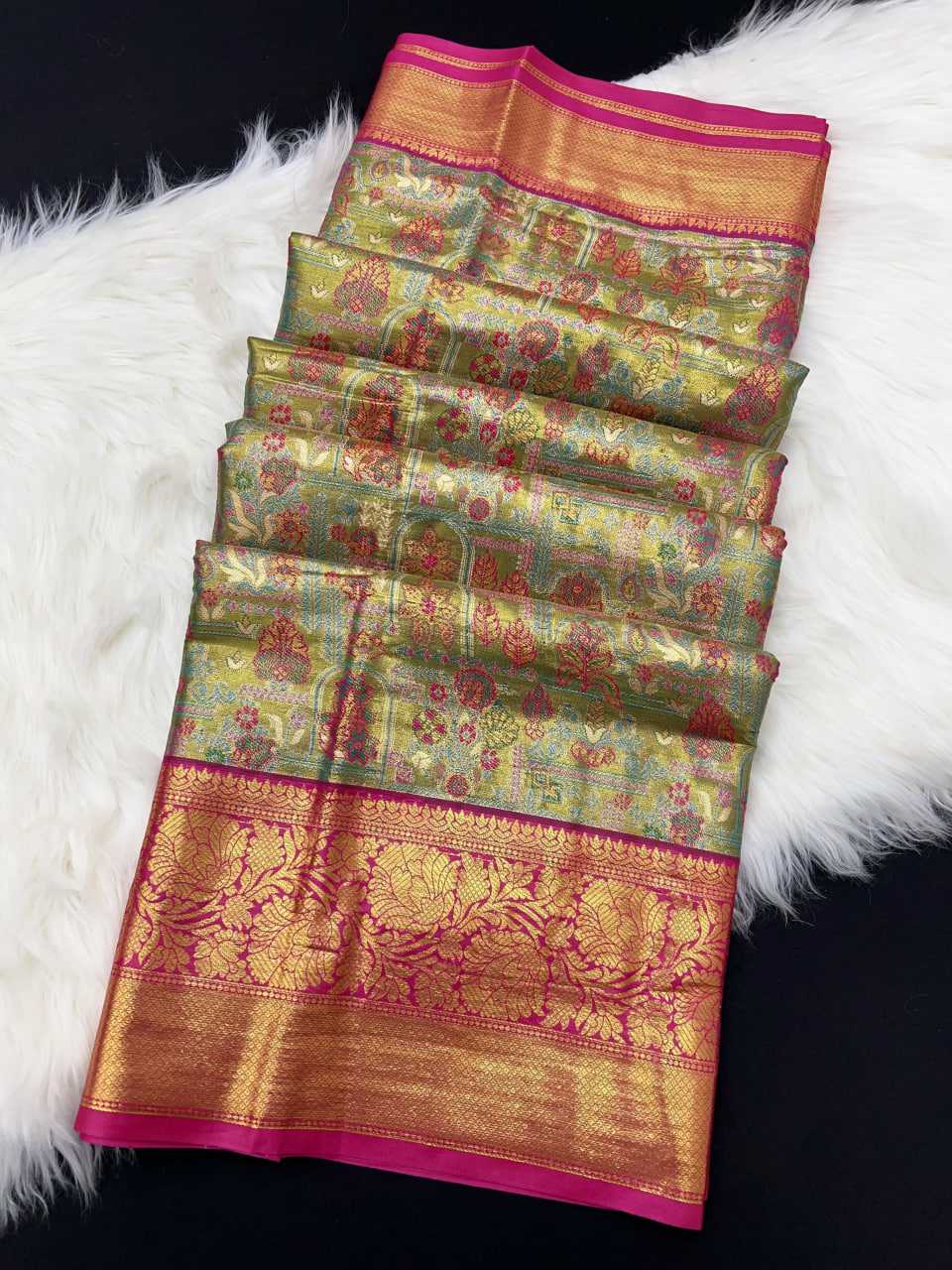 Silk RIN209 Sketch-2 Sarees Silk Sarees Festive Collections Wholesale Kanjeevaram Sarees Bridal Silk Sarees Traditional Sarees