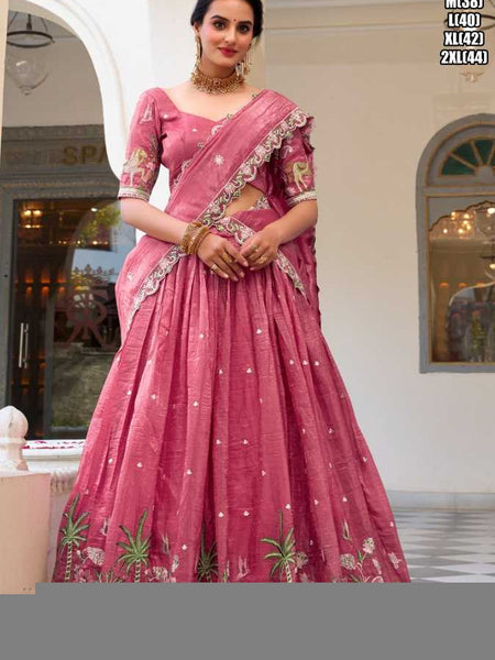 Soft Gold Crush RIN197 Heenal Lehengas Wedding Collections Festive Collections Wholesale Designer Lehenga Designer Lehenga Choli After-Party Outfits