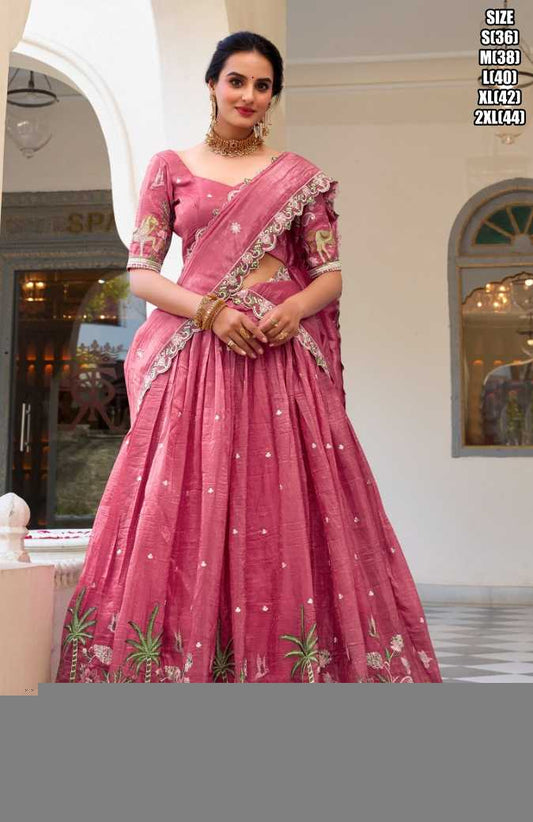 Soft Gold Crush RIN197 Heenal Lehengas Wedding Collections Festive Collections Wholesale Designer Lehenga Designer Lehenga Choli After-Party Outfits