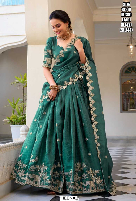 Soft Gold Crush RIN197 Heenal Lehengas Wedding Collections Festive Collections Wholesale Designer Lehenga Designer Lehenga Choli After-Party Outfits
