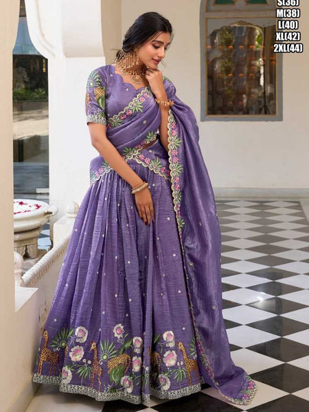 Soft Gold Crush RIN197 Heenal Lehengas Wedding Collections Festive Collections Wholesale Designer Lehenga Designer Lehenga Choli After-Party Outfits