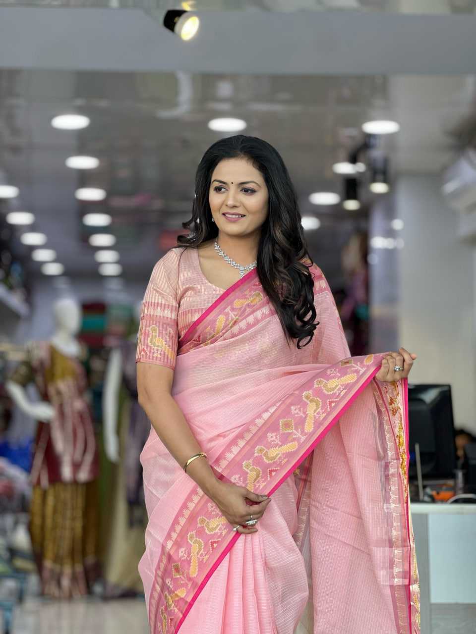 Soft Kota RIN118 230 Sarees Wedding Collections Festive Collections Wholesale Designer Sarees Kota Doria Sarees Sarees With Blouse