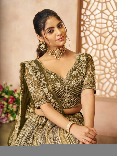 Soft Net RIN197 4431 Lehengas Wholesale Designer Lehenga Fancy Lehenga Bridal Lehenga