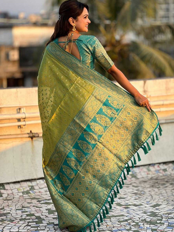 Soft Tissue RIN116 -REW08 Sarees Silk Sarees Wedding Collections Wholesale Soft Silk Sarees Tissue Silk Saree Party Wear Silk Sarees Mehendi Outfits