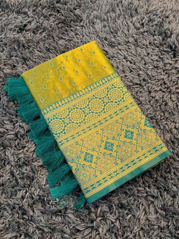 Soft Tissue RIN116 -REW08 Sarees Silk Sarees Wedding Collections Wholesale Soft Silk Sarees Tissue Silk Saree Party Wear Silk Sarees Mehendi Outfits