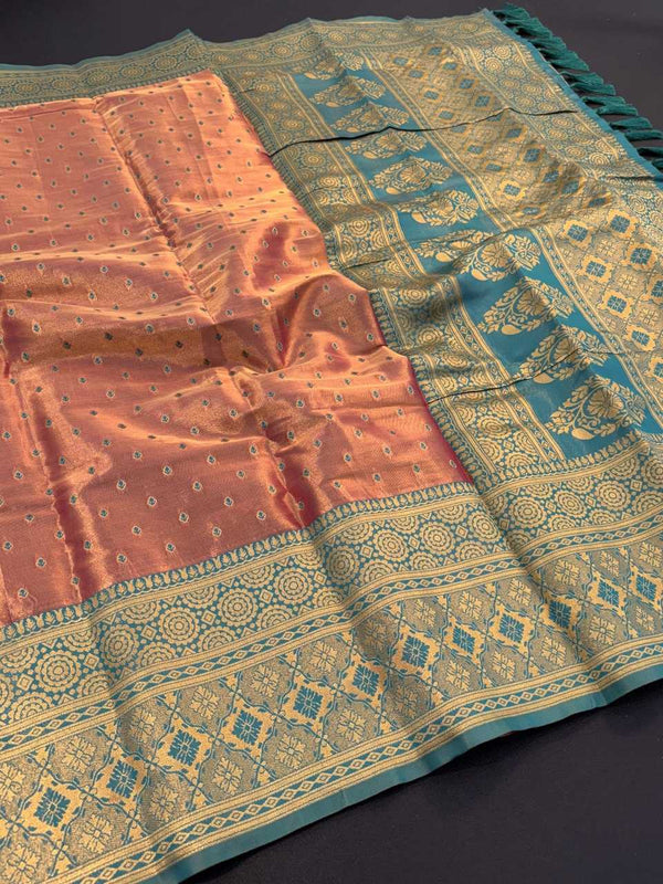 Soft Tissue RIN116 -REW08 Sarees Silk Sarees Wedding Collections Wholesale Soft Silk Sarees Tissue Silk Saree Party Wear Silk Sarees Mehendi Outfits