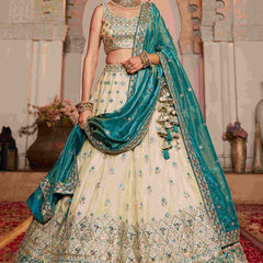Tissue RIN197 2650 Lehengas Wholesale Designer Lehenga Fancy Lehenga Silk Lehenga