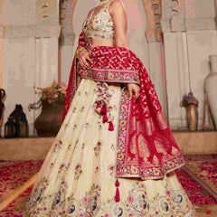 Tissue RIN197 2652 Lehengas Wholesale Designer Lehenga Bridal Lehenga Silk Lehenga