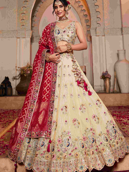 Tissue RIN197 2652 Lehengas Wholesale Designer Lehenga Bridal Lehenga Silk Lehenga