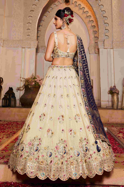 Tissue RIN197 2652 Lehengas Wholesale Designer Lehenga Bridal Lehenga Silk Lehenga