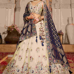Tissue RIN197 2652 Lehengas Wholesale Designer Lehenga Bridal Lehenga Silk Lehenga
