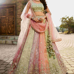 Tissue RIN197 2653 Lehengas Wholesale Designer Lehenga Fancy Lehenga Wedding Lehenga