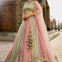 Tissue RIN197 2653 Lehengas Wholesale Designer Lehenga Fancy Lehenga Wedding Lehenga