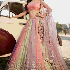 Tissue RIN197 2653 Lehengas Wholesale Designer Lehenga Fancy Lehenga Wedding Lehenga