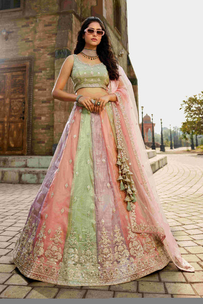 Tissue RIN197 2653 Lehengas Wholesale Designer Lehenga Fancy Lehenga Wedding Lehenga