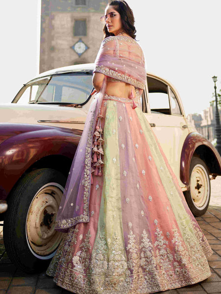 Tissue RIN197 2653 Lehengas Wholesale Designer Lehenga Fancy Lehenga Wedding Lehenga