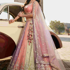 Tissue RIN197 2653 Lehengas Wholesale Designer Lehenga Fancy Lehenga Wedding Lehenga