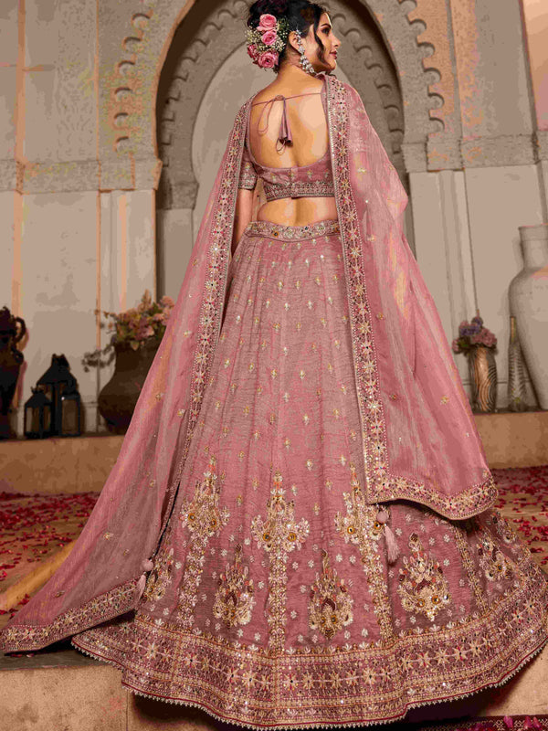 Tissue RIN197 2654 Lehengas Wholesale Designer Lehenga Fancy Lehenga Silk Lehenga