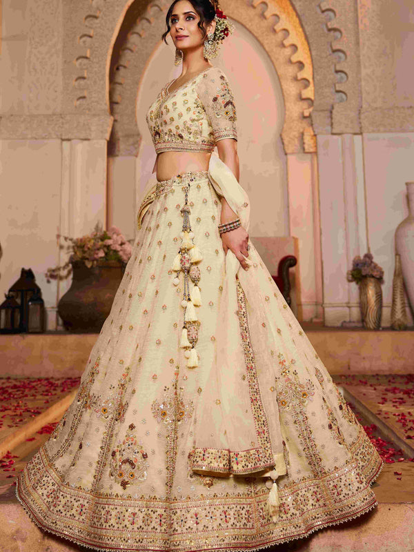 Tissue RIN197 2654 Lehengas Wholesale Designer Lehenga Fancy Lehenga Silk Lehenga