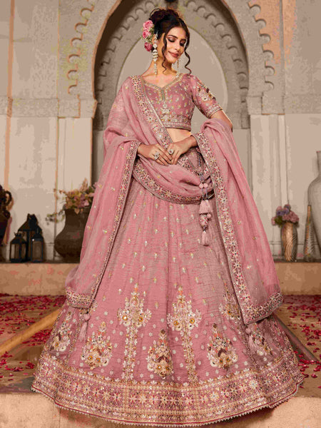 Tissue RIN197 2654 Lehengas Wholesale Designer Lehenga Fancy Lehenga Silk Lehenga
