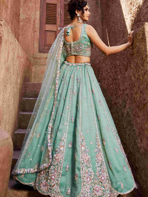 Tissue RIN197 2655 Lehengas Wholesale Designer Lehenga Fancy Lehenga Bridal Lehenga