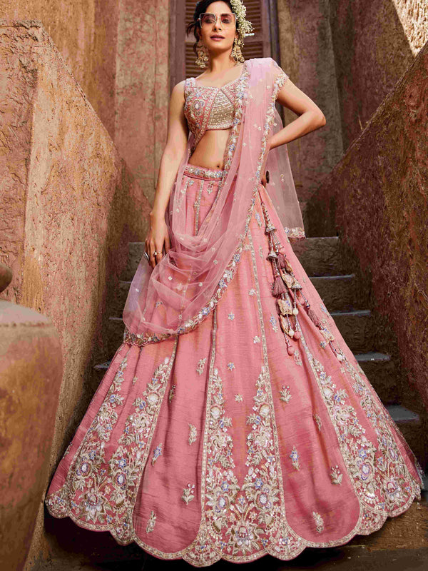 Tissue RIN197 2655 Lehengas Wholesale Designer Lehenga Fancy Lehenga Bridal Lehenga