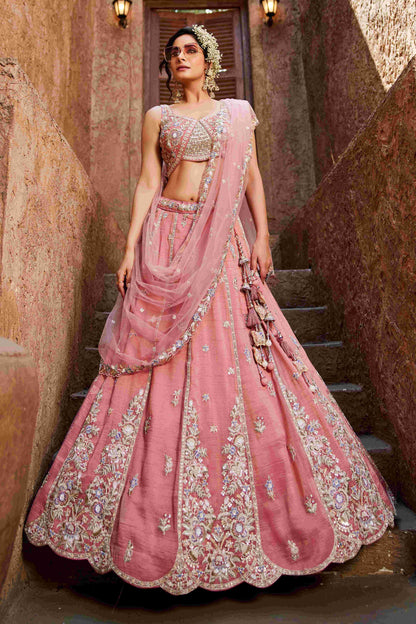 Tissue RIN197 2655 Lehengas Wholesale Designer Lehenga Fancy Lehenga Bridal Lehenga