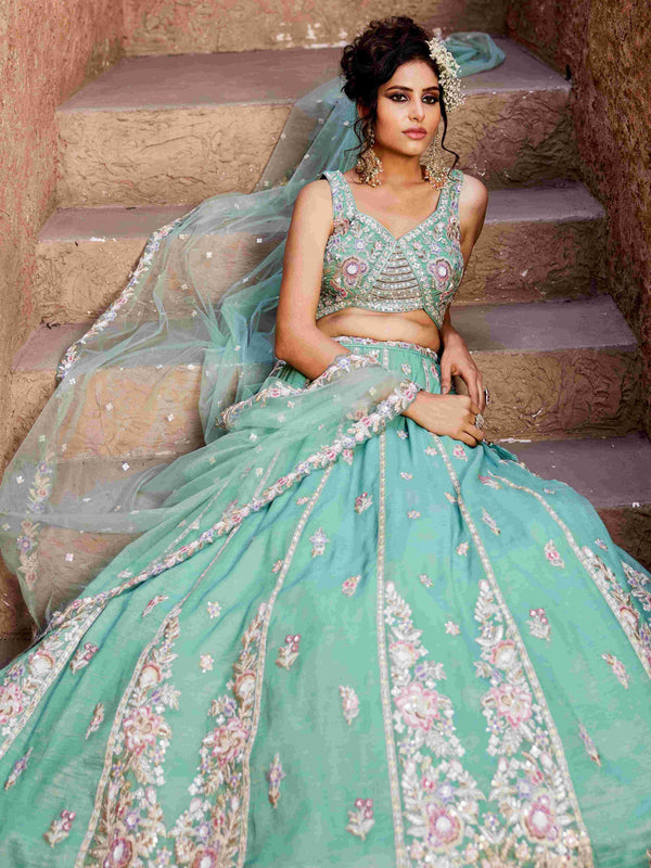Tissue RIN197 2655 Lehengas Wholesale Designer Lehenga Fancy Lehenga Bridal Lehenga