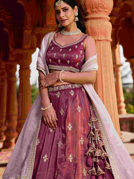 Tissue RIN197 2659 Lehengas Wholesale Designer Lehenga Fancy Lehenga Bridal Lehenga