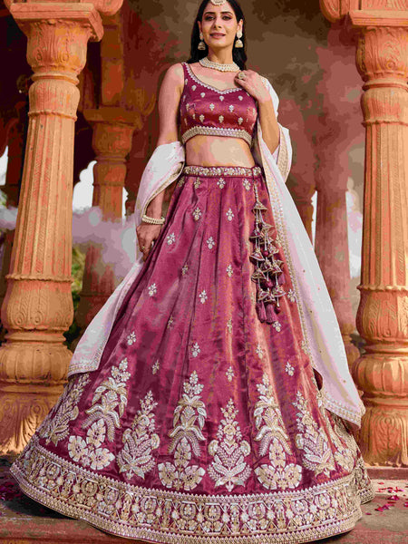 Tissue RIN197 2659 Lehengas Wholesale Designer Lehenga Fancy Lehenga Bridal Lehenga