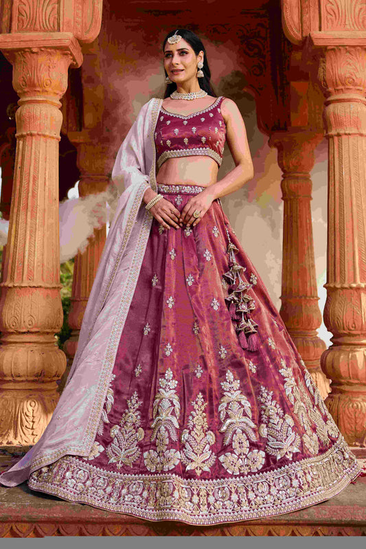 Tissue RIN197 2659 Lehengas Wholesale Designer Lehenga Fancy Lehenga Bridal Lehenga