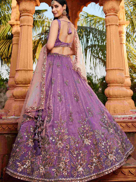 Tissue RIN197 2661 Lehengas Wholesale Designer Lehenga Fancy Lehenga Wedding Lehenga