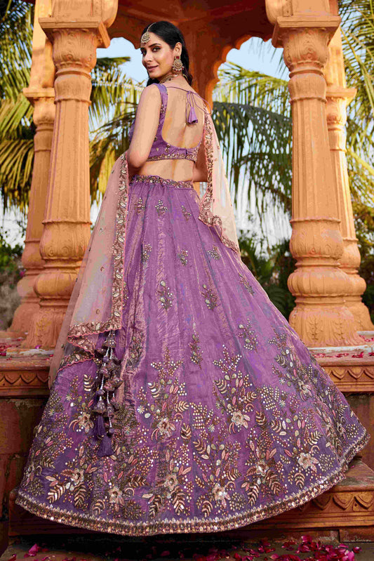 Tissue RIN197 2661 Lehengas Wholesale Designer Lehenga Fancy Lehenga Wedding Lehenga