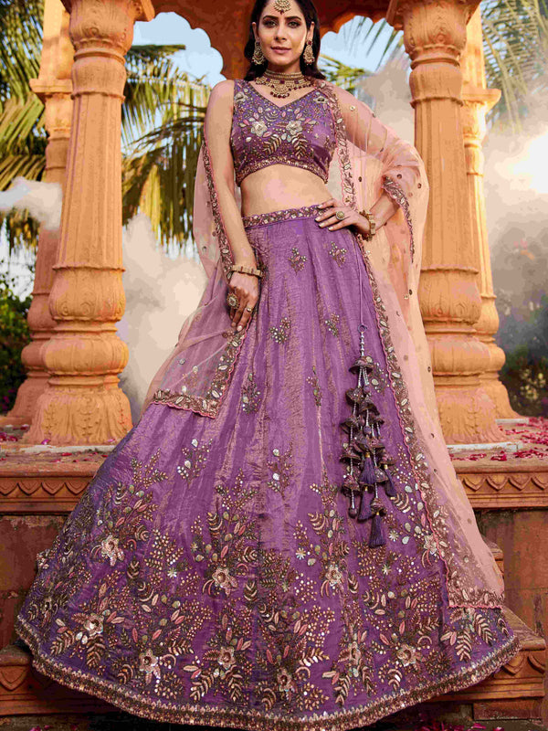Tissue RIN197 2661 Lehengas Wholesale Designer Lehenga Fancy Lehenga Wedding Lehenga