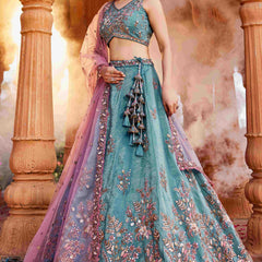 Tissue RIN197 2661 Lehengas Wholesale Designer Lehenga Fancy Lehenga Wedding Lehenga