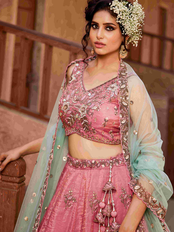 Tissue RIN197 2661 Lehengas Wholesale Designer Lehenga Fancy Lehenga Wedding Lehenga