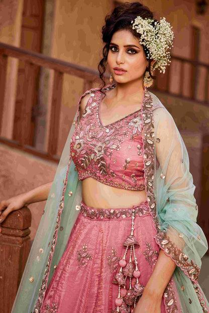 Tissue RIN197 2661 Lehengas Wholesale Designer Lehenga Fancy Lehenga Wedding Lehenga