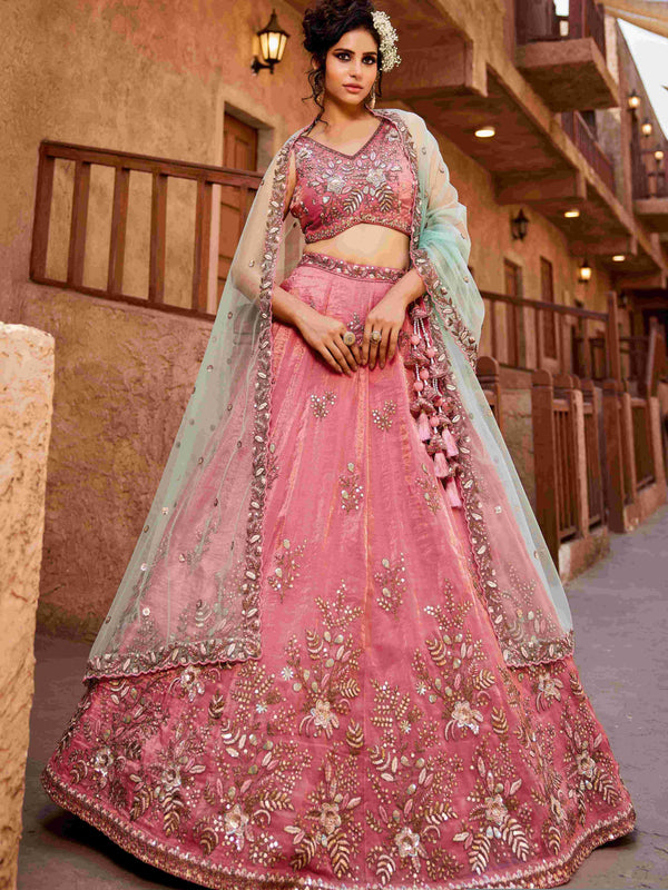 Tissue RIN197 2661 Lehengas Wholesale Designer Lehenga Fancy Lehenga Wedding Lehenga