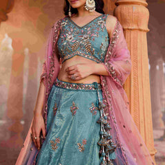 Tissue RIN197 2661 Lehengas Wholesale Designer Lehenga Fancy Lehenga Wedding Lehenga