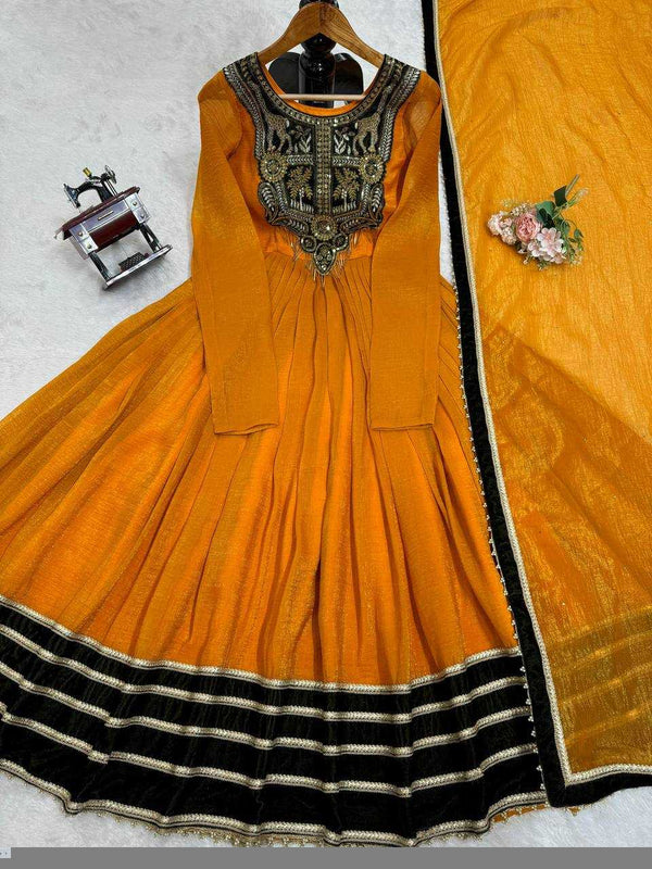 ELVET RIN169 5769 GOWNS WHOLESALE LONG VELVET SEQUIN GOWNS