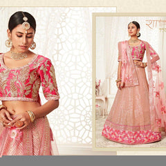 Velvet RIN197 Neo Traditional Vol-2-2726 Lehengas Wedding Collections Festive Collections Wholesale Designer Lehenga Net Fancy Lehenga Velvet Lehenga