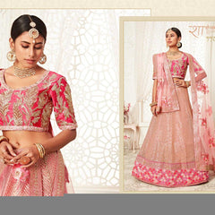 Velvet RIN197 Neo Traditional Vol-2-2726 Lehengas Wedding Collections Festive Collections Wholesale Designer Lehenga Net Fancy Lehenga Velvet Lehenga